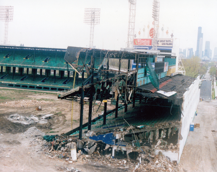 Demolished Ball Park